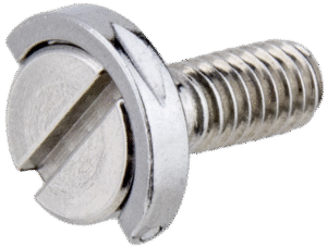 KUPO KS-184 Stainless Steel Flat Head Shaft D Ring 1/4" Screws(21mm)