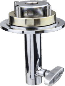 KUPO KS-258 Mitchell Round Mounting Plate w/1-1/8"(28mm) Junior Receiver