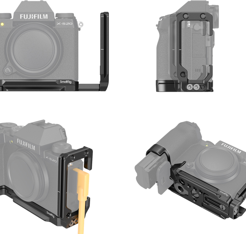 SMALLRIG 4231 L-Shape Mount Plate for Fujifilm X-S20