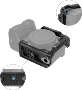 SMALLRIG 4337 Half Cage for Sony A6700 / A6600 / A6500 / A6400