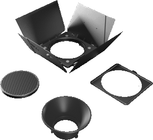 SMALLRIG 4204 RA-BD08 Barndoors 8-leaf