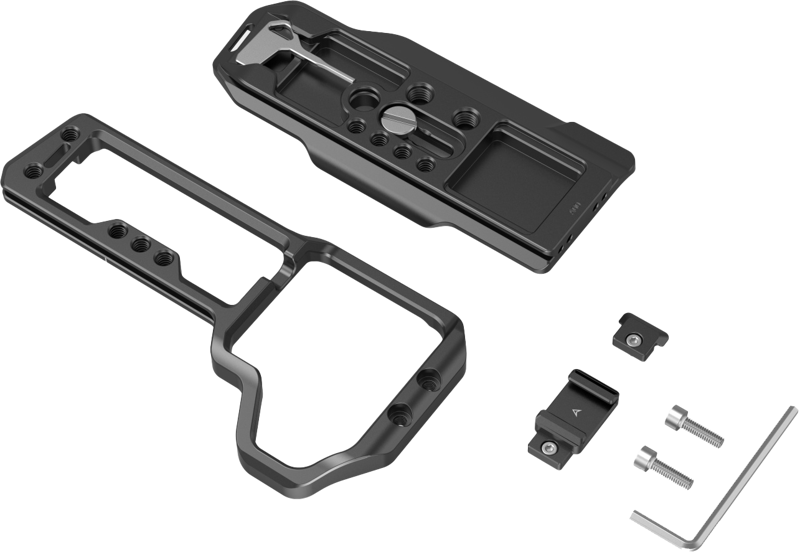 facilitates quick switch between horizontal and vertical shooting.