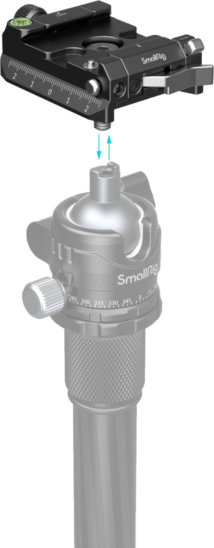 SMALLRIG 4234 Mount Plate Kit Universal ARCA & Manfrotto compatible