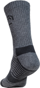 VALLERRET Merino Wool Crew Sock - Grey Winter (size 36-40)
