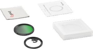 SMALLRIG 4386 Magease Magnetic VND Filter Kit ND2-ND32 (1-5 Stop) with M-mount Filter Adapter 52mm