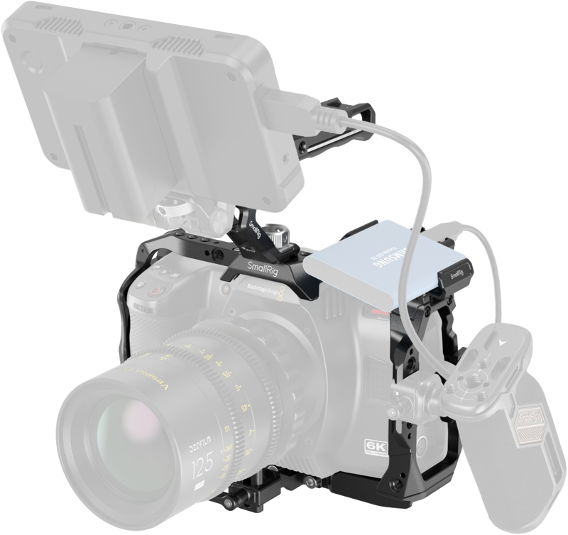 an HDMI & USB-C cable clamp