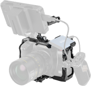 an HDMI & USB-C cable clamp