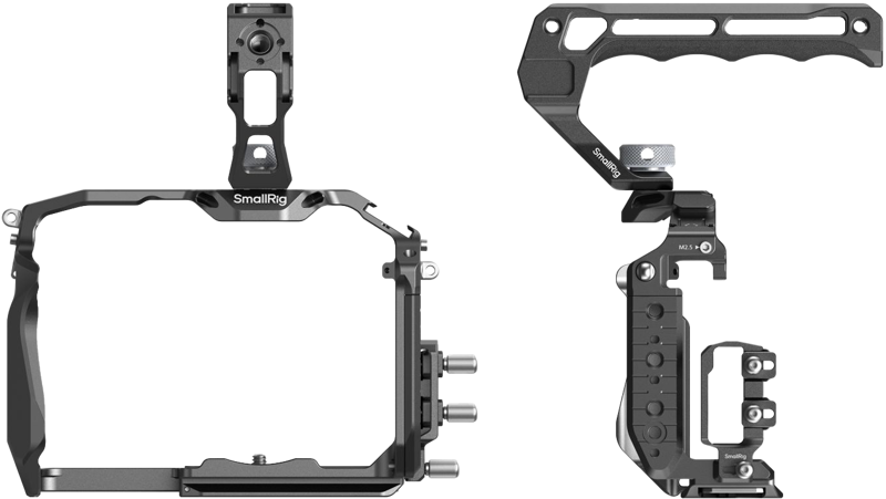 while offering a wide range accessory mounts. It includes a cage