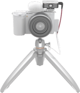 SMALLRIG 4734 Cold Shoe Adapter with Furry Windscreen for Sony ZV series cameras (white)