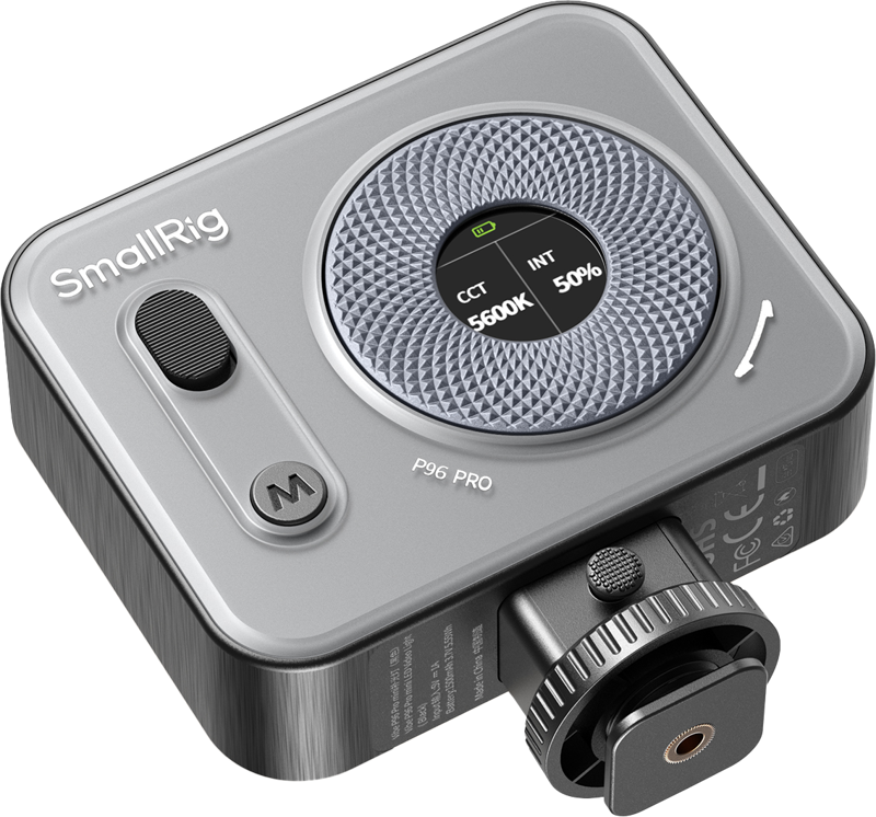 SMALLRIG 4660 Vibe P96 Pro mini LED Video Light Black
