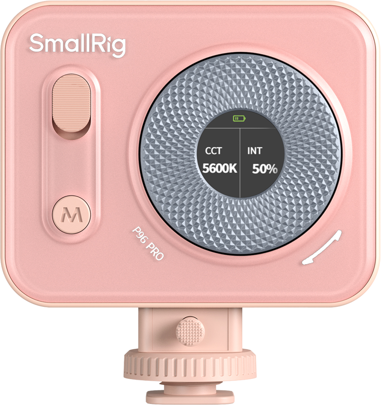 SMALLRIG 4786 Vibe P96 Pro mini LED Video Light Pink