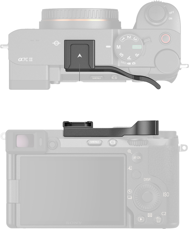 SMALLRIG 4820 Thumb Grip for Sony Alpha 7C II / Alpha 7CR / Alpha 7C Black