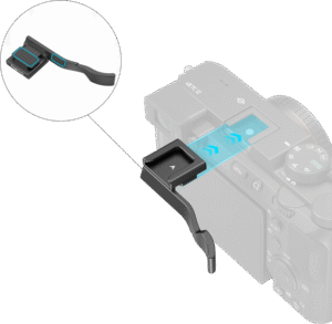 SMALLRIG 4820 Thumb Grip for Sony Alpha 7C II / Alpha 7CR / Alpha 7C Black