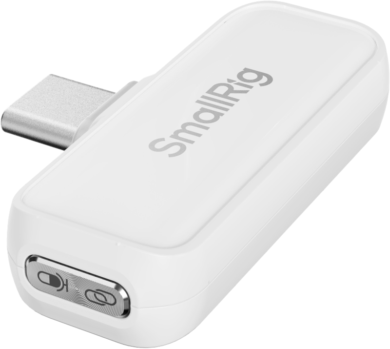 SMALLRIG 4706 S 60 Wireless Microphone White (USB-C Version)