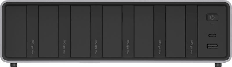 LEXAR Professional Workflow with Pro Thunderbolt4 uplink, 6 Module bay