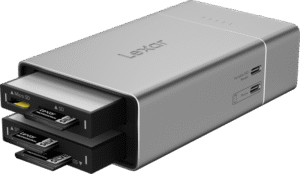 LEXAR Professional Workflow Go for 2 Module bay incl. 5000mAh battery