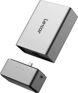 LEXAR Professional Workflow Go for 2 Module bay incl. 5000mAh battery