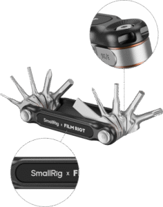 covering common wrench sizes in the photo and video industry.