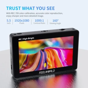 5.5" FEELWORLD Monitor F6PLUSX