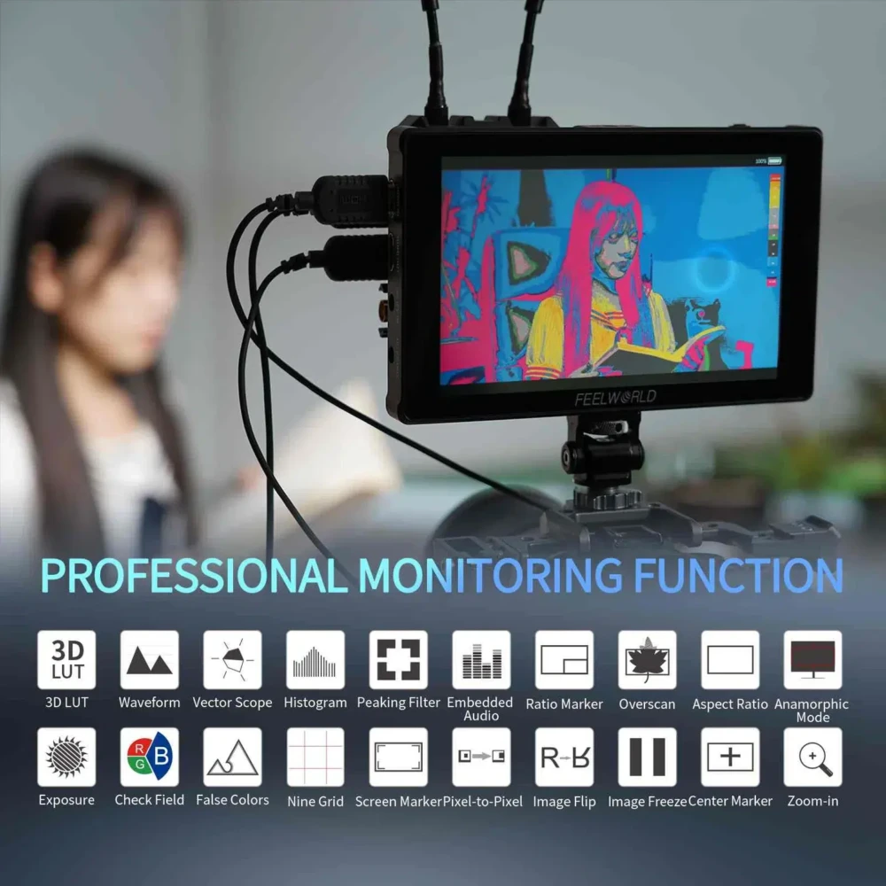 7" FEELWORLD Monitor F7 PLUS