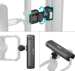 SMALLRIG 4841 Rotatable Bilateral Quick Release Side Handle with Wireless Control/M.2 SSD Enclosure