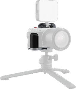 SMALLRIG 4875 L-Shape Mount Plate with Silicone Handle for FUJIFILM X-M5 Sliver