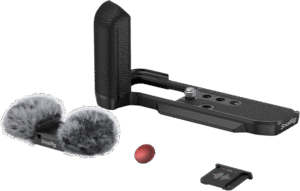 SMALLRIG 4876 L-Shape Mount Plate with Silicone Handle for FUJIFILM X-M5 Black