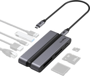 one 10Gbps USB-C data port