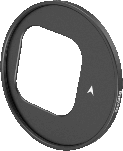 effectively preventing vignetting caused by stacking filter adapters.