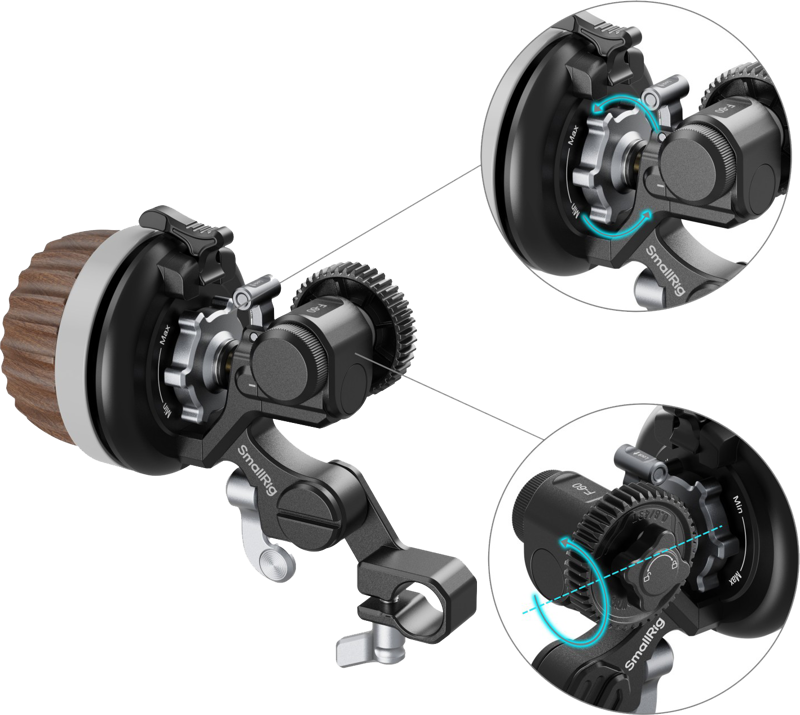 SMALLRIG 5163 Modular Follow Focus F60