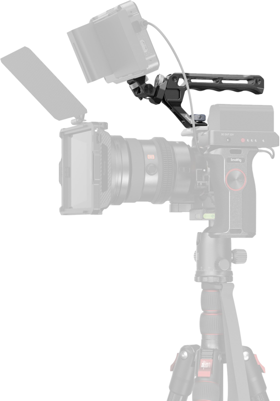 SMALLRIG 5323 Top Handle kit with Monitor Support Kit