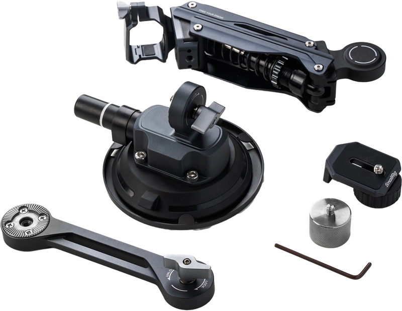 SMALLRIG 5123 Mini Shock Absorber Arm for DJI Osmo Pocket 3 / GoPro HERO13 / Insta360 X4