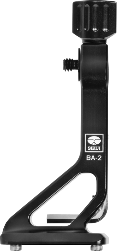 but can also be mounted on all tripods as it also have 1/4"-20 threaded hole. 