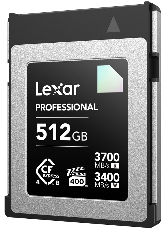 LEXAR CFexpress 4.0 Pro Diamond R3700/W3400 (VPG400) 512GB