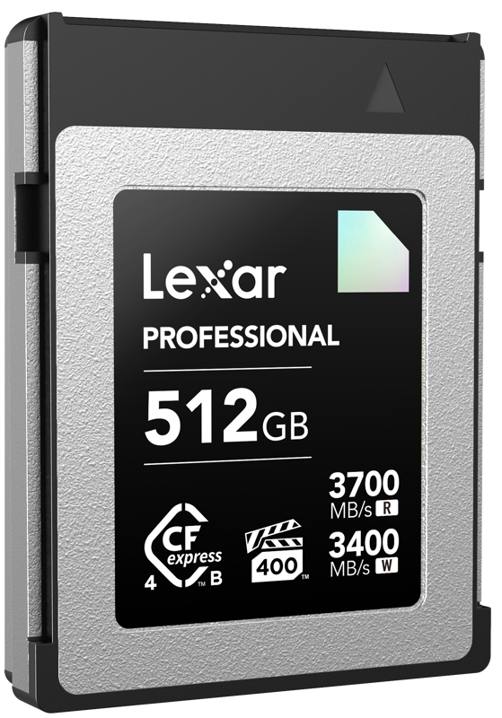 LEXAR CFexpress 4.0 Pro Diamond R3700/W3400 (VPG400) 512GB