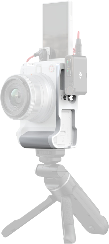 SMALLRIG 5430 L-Shaped Mount Plate with Handle for Canon EOS R50 V White