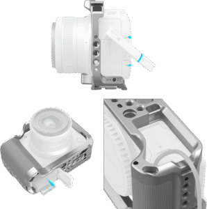 SMALLRIG 5428 Cage for Canon EOS R50 V Silver