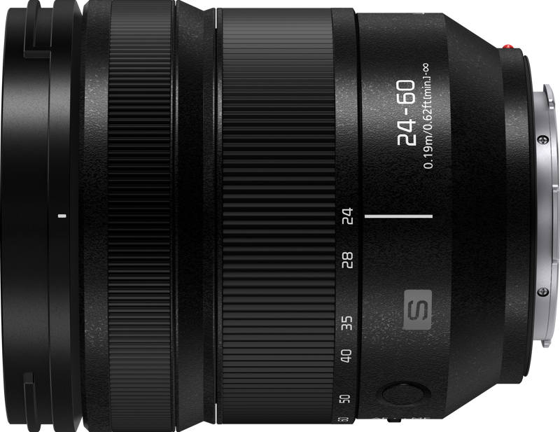 premium standard zoom lens with a fast F2.8 aperture throughout its 24–60mm range. Ideal for landscapes