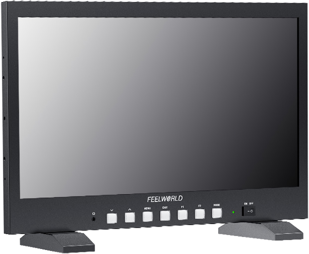 5" 1000nit high brightness 4K monitor when using HDMI or Full HD when using SDI. Each monitor is calibrated with CALMAN software before shipping to secure color accuracy. It features two 4K HDMI inputs and outputs together with one 3G-SDI input. It comes with a stand and has a 3