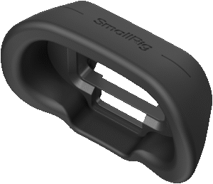 it increases depth and significantly reduces discomfort from nose contact with the camera—especially beneficial for users who don’t wear glasses.