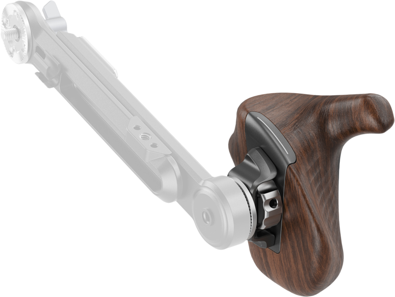 SMALLRIG 5193 ImageGrip Series Wooden Handle with ARRI Rosette (Right Side)