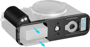 SMALLRIG 5448 L-Shaped Mount Plate with Silicone Handle for FUJIFILM X-E5 Black