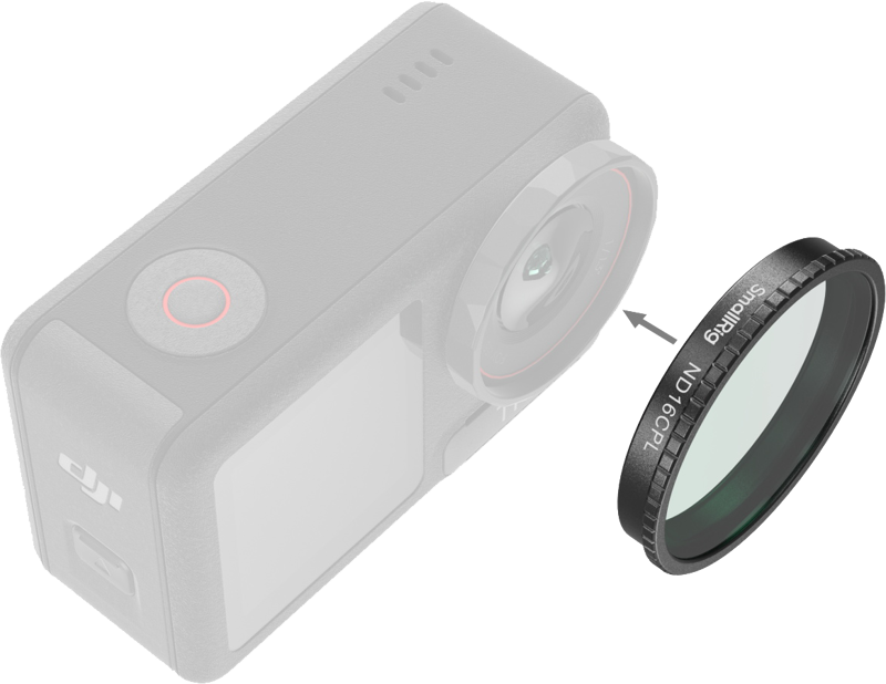 SMALLRIG 5412 Filter Kit for DJI Osmo Action 5 Pro / 4