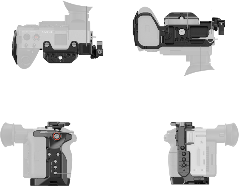 a V-mount battery mount plate