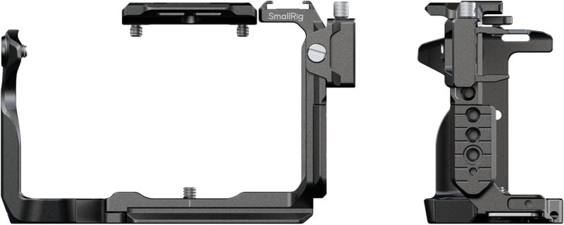 this cage ensures that the camera’s tiltable EVF