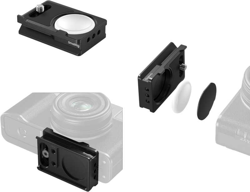 SMALLRIG 5425 Arca-Swiss Mount Plate for AirTag for FUJIFILM