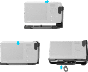 SMALLRIG 5389 L-Shaped Mount Plate with Handle for Sigma BF Black