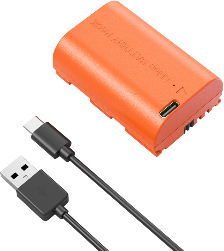 SMALLRIG 5407 Camera Battery for Canon LP-E6P Orange