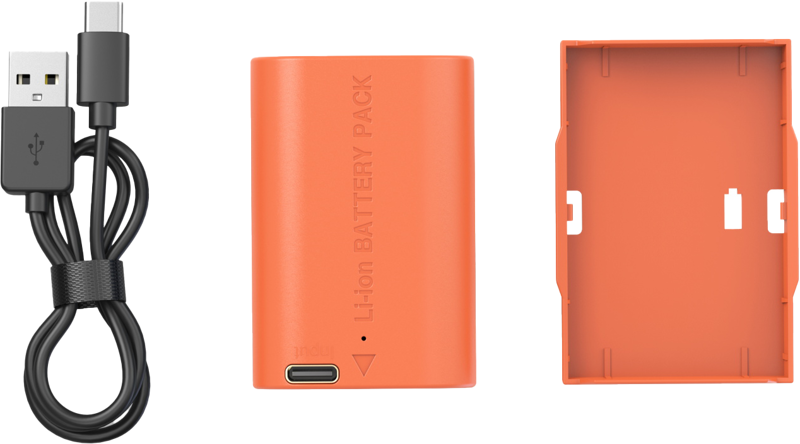 SMALLRIG 5407 Camera Battery for Canon LP-E6P Orange