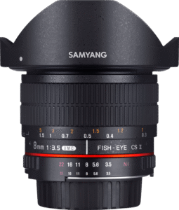 SAMYANG 8mm f/3.5 UMC Fish-Eye CS II Canon EF